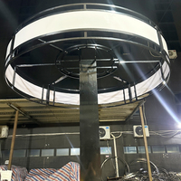 Arches et supports de colonnes métalliques de luxe modernes et sur mesure pour la décoration d'événements de mariage