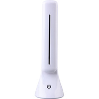 Lampe de lecture de table pliante à LED, 3 modes réglables USB, lumière blanche, lampe de lecture de livre