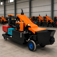 Pompe de livraison mobile robuste pour un transport stable du béton
