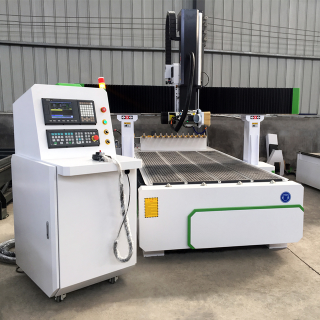 4 Axis CNC Router & Milling Machine Wood Router with Servo Motor RichAuto Control Syntec NC Studio Engine