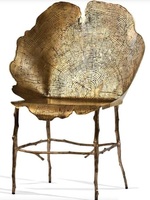 Chaise en métal style aviateur rétro industriel, style loft, pour salon, chambre, salle à manger, villa, appartement