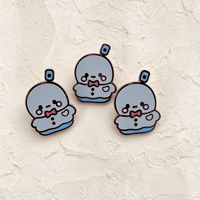Épinglette en métal personnalisée de haute qualité avec logo de personnage de dessin animé, épinglette en émail dur avec impression à l'écran