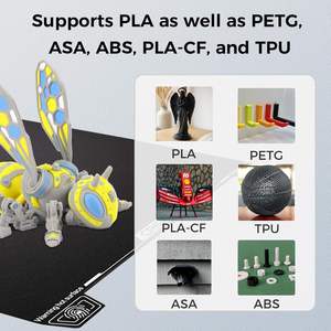 Placa de Construcción Creality K2 Se de 235x237 mm con Revestimiento de Resina Epoxi, Placa Magnética de Acero para Impresora 3D Pei - Product Image 5