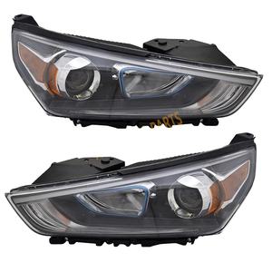 PAR DE FAROS DELANTEROS COMPATIBLES CON <span class=keywords><strong>HYUNDAI</strong></span> IONIQ HYBRID BLUE 2018 2019 NÚMERO 92102G2050MBL - Product Image 2