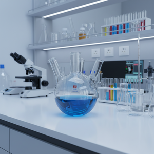 中国制造实验室硼硅酸盐玻璃<span class=keywords><strong>3.3</strong></span>底三颈烧瓶耐热透明麦宏牌<span class=keywords><strong>3</strong></span>年质保 - Product Image 2