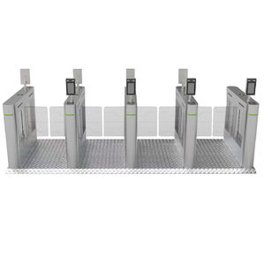 Porte d'oscillation de câblage libre avec la porte facile mobile de tourniquet d'installation d'empattement d'acier inoxydable - Product Image 1