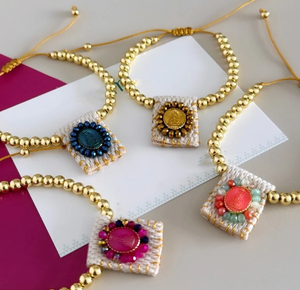 Escapularios Hechos a Mano, Jesús Ajustable, <span class=keywords><strong>DEL</strong></span> <span class=keywords><strong>VALLE</strong></span> VIRGIN, Pulsera para Mujer y Hombre, Joyería - Product Image 2