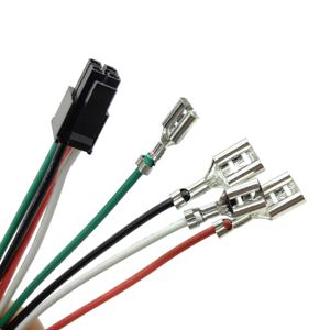 AC内蔵T字型プラグを備えた電子TV広告機用のカスタム2ポジションスイッチ電源コードアダプターケーブル - Product Image 6