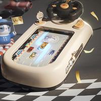 Console de jeu avec volant pour l'éveil, machine de jeu éducative et ludique, jouet de simulation de conduite automobile avec volant