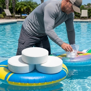 J06293 Tabletas para Piscina Baratas de Fábrica Directa con Bajo MOQ y Garantía Comercial - Product Image 3