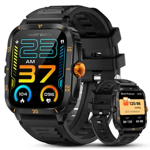 Relojes inteligentes Amoled V71 para exteriores baratos de alta calidad, últimas llamadas, Monitor de oxígeno en sangre con frecuencia cardíaca Real, reloj inteligente para hombre - Product Image 1