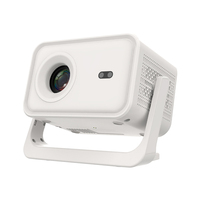 Projecteur LCD P21 mis à jour, Allwinner H723, Android 14, 1 Go, 8 Go, 400 Lumens, Wifi6, Prise en charge de la mise en miroir iOS et Android