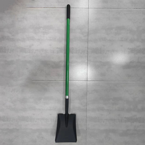 Bêche de jardin carrée en acier Buffalo, robuste et légère, pour le bricolage, avec manche durable en fibre de verre et poignée antidérapante en H - Product Image 5