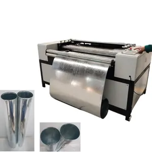 CNC ventilation duct shearing machine metal plate sheet rolling circle bending blanking machine