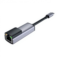 Adaptateur Ethernet Gigabit RJ45 Type C OEM 1000 Mbps pour Ordinateur Portable, Neuf, en Alliage d'Aluminium, Connecteur de Port Réseau Anti-Court-Circuit