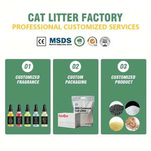 Arena para Gatos de Bentonita de Baja Emisión de Polvo, Absorción Rápida, Sin Polvo, Multiscentos, Servicio OEM, Muestras Gratis - Product Image 6