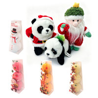 Boules de bain personnalisées OEM ODM pour Noël, jouets de bain moelleux, bombes de bain pour enfants, poupée de Noël parfumée à la lavande