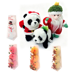 Boules de bain personnalisées OEM ODM pour Noël, jouets de bain moelleux, bombes de bain pour enfants, poupée de Noël parfumée à la lavande - Product Image 2
