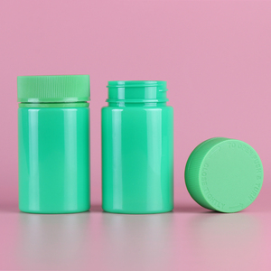 Tùy chỉnh rõ ràng Pet nhựa xi lanh <span class=keywords><strong>Jar</strong></span> với vòng kéo có thể cho bao bì thực phẩm bơ đậu phộng lọ - Product Image 5