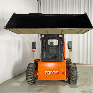 सस्ते मिनी स्किड स्टीड लोडर इंजन व्हील लोडर डीजल स्किड - Product Image 6