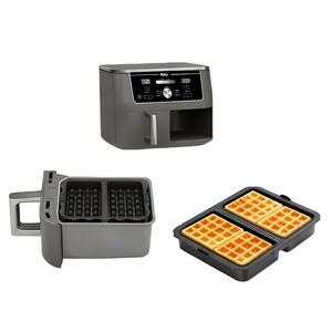 Molde de silicona para hornear y repostería, sin BPA, para gofres DIY, sartén para freír al aire, molde de silicona para gofres, herramientas de repostería OEM ODM - Product Image 1
