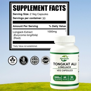 Cápsulas de Extracto Herbal Natural Puro de Longjack Eurycoma Longifolia Tongkat Ali, Suplemento para la Salud Masculina, Venta al Por Mayor de Fábrica, OEM, ODM - Product Image 2