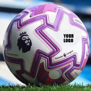 High Quality Soccer <strong>Ball</strong> Size 1/2/3/4/5 Football <strong>Ball</strong> Thermal Bonded PU <strong>Leather</strong> Customize Your Logo for Match and Training - Product Image 5
