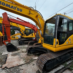 Excavatrice sur chenilles Komatsu PC130 de 13 tonnes, d'origine japonaise, efficace et économe en énergie, pour la construction routière - Product Image 1