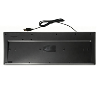 Clavier USB filaire à gros caractères surdimensionné pour les personnes âgées, les malvoyantes et les personnes ayant des problèmes de vision, clavier pleine taille