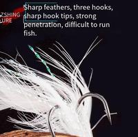 Umpan Pancing Aotuo Bionic Treble Hook Long Cast Angled Cut Spoon Lure untuk Memancing Ikan Bass Air Tawar (Laris Terjual)