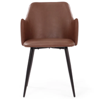 Chaise de salle à manger moderne en tissu de haute qualité, confortable pour la salle à manger, le restaurant et la cuisine