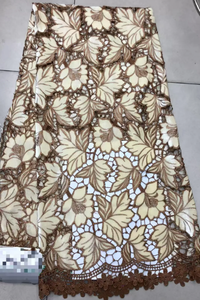 Tela de <span class=keywords><strong>Terciopelo</strong></span> Bordada de Alta Calidad para Novias, Tela de Encaje de <span class=keywords><strong>Terciopelo</strong></span> Nigeriano para Vestidos de Novia - Product Image 2