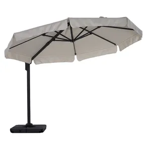 상업적인 옥외 거는 알루미늄 양산 바닷가 정원 우산