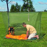 Tente moustiquaire de camp en plein air grande tente répulsive de camping de voyage suspendue tente moustiquaire légère pliable pour dormir