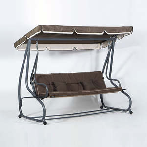 पाटियो फर्नीचर रतन विकर उद्यान विचर आउटडोर फर्नीचर हंगपिंग कुर्सी - Product Image 5