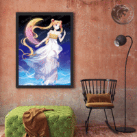 Sailor Moon-carteles de Anime Lenticular 3D personalizados, venta al por mayor, alta calidad, regalo promocional