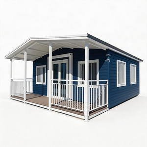 Maison conteneur extensible de 20 pieds avec salle de bain, cuisine, toilettes, étanche, assemblage rapide, 2 chambres, maison préfabriquée, kit personnalisé prêt à l'emploi - Product Image 1