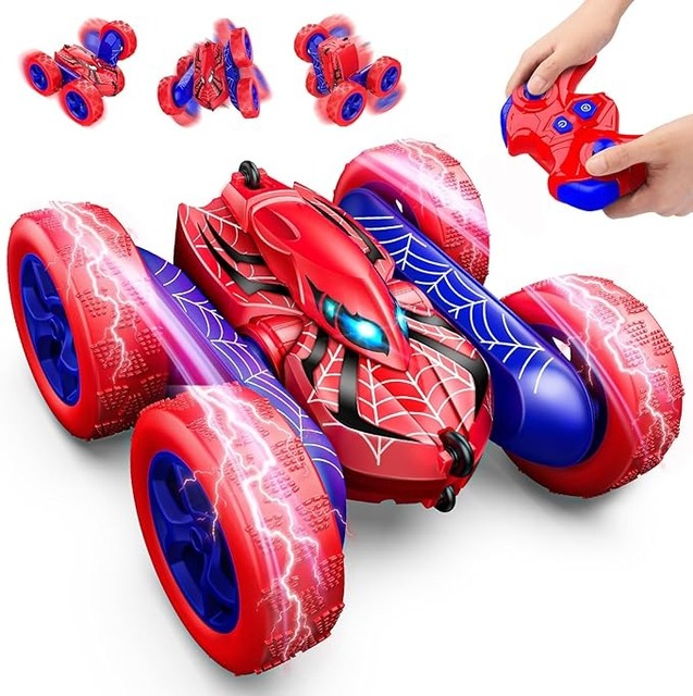 YT Kids Stunt RC Cars Double Sided 360°Flip 4WD Rechargeable Drift RC Race Car Boys Toys Remote Control Car Toy
