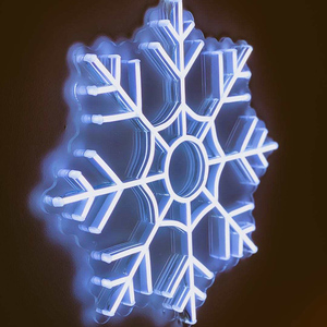 定制风格高亮度 RGB 大型霓虹灯，适用于婚礼公司和医院装饰，具有 IP65 防水功能 - Product Image 4