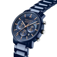 Hannah Martin Fabrik Eigenmarke Tachymeter Automatik Chronograph Herren Quarzuhren Maßgefertigte Sport Multifunktionale Armbanduhren