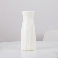 Vase décoratif pour salon, usage domestique simple, grande taille pour lys, bambou porte-bonheur, plantes hydroponiques et fleurs séchées