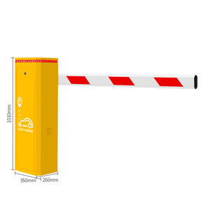 Barriera di traffico stradale velocità regolabile parcheggio cancello barriera Brushless motore automatico braccio barriera barriera stradale illuminato - Product Image 2