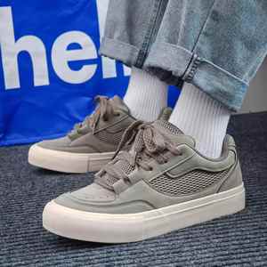 Chaussures rétro populaires pour hommes, design de niche avec languette épaisse, baskets décontractées polyvalentes de style coréen - Product Image 1