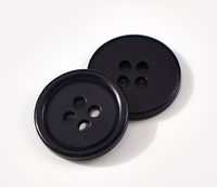 Boutons ronds en résine perle haut de gamme pour chemises et manteaux-OEM personnalisé disponible, brillant et irisé, vente en gros pour accessoires