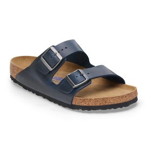 Sandales plates à double boucle en liège et cuir pour hommes et femmes, avec soutien de la voûte plantaire, idéales pour la marche quotidienne - Product Image 1