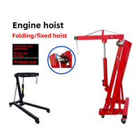 Mini-grue hydraulique multifonctionnelle pliable pour levage de moteurs et de voitures, de Hebei