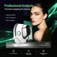 Nieuw Model K57 AI Huidanalysator 7.0 inch touchscreen HD camera Bluetooth Android systeem voor commercieel en thuisgebruik