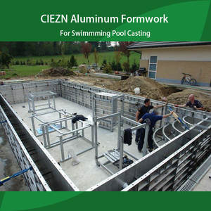 Fabricant chinois OEM, <span class=keywords><strong>coffrage</strong></span> de <span class=keywords><strong>piscine</strong></span> en béton en aluminium de conception moderne - Product Image 6