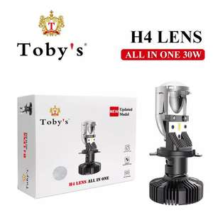 Tobys-miniproyector Led de 45W para coche, faro led H4, lente, 4500lm, bombillas, luz enfocada - Product Image 2