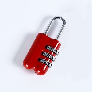 Mini Combination <b>Lock</b> 3 Digit Zinc Alloy Resettable For Luggage Backpack Locker Travel Use - Product Image 2